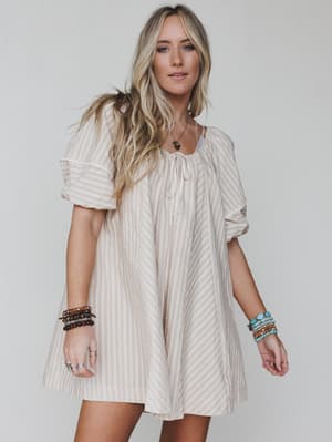 Springtime Romper - Taupe L / Taupe