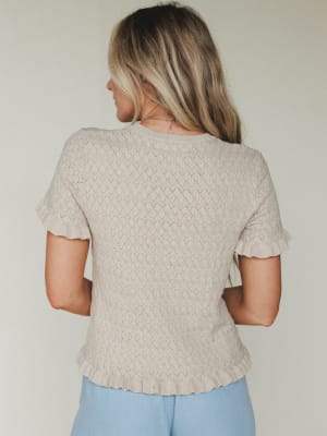 Spring Whisper Top - Camel L / Camel