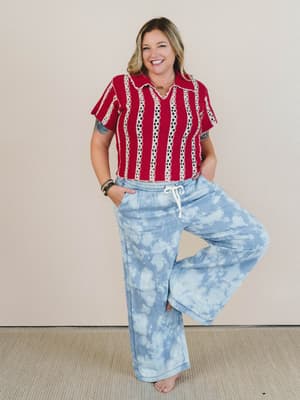 Spring Fling Top - Red XL / Red