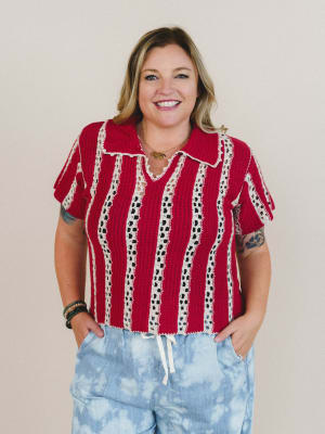 Spring Fling Top - Red XL / Red