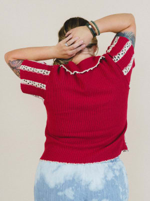Spring Fling Top - Red XL / Red