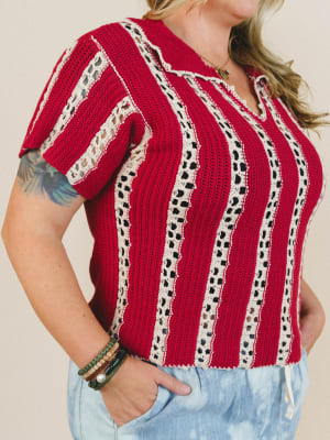 Spring Fling Top - Red XL / Red