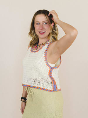Beach Trips Crochet Tank: undefined