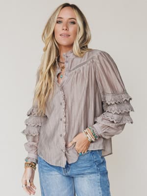boho-romance-blouse-ash-mocha/Ash Mocha