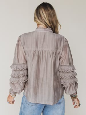 boho-romance-blouse-ash-mocha/Ash Mocha