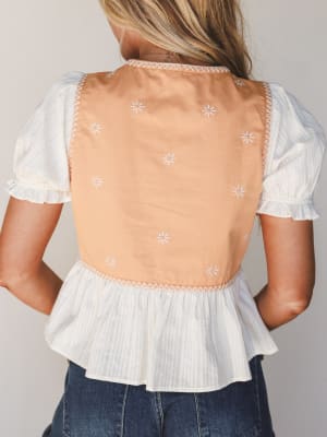 Heart to Hand Top - Apricot L / Apricot