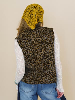 Wild Wonders Vest - Mocha Mousse L / Mocha Mousse