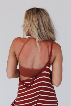 sweet-seamless-bralette-rust/Rust