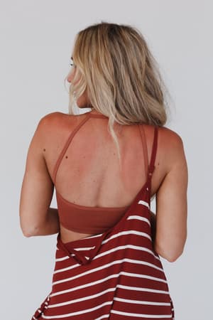 sweet-seamless-bralette-rust/Rust