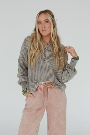 boheme-button-up-sweater-mocha/Mocha