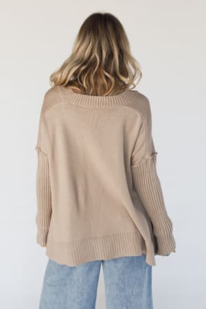 romeo-ribbed-pullover-taupe/Taupe