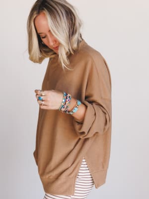 The Nest Brayden Oversized Pullover: undefined