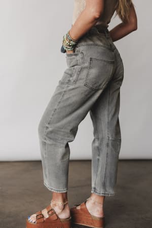 elevated-eyelet-barrell-jeans-gray-wash/Gray