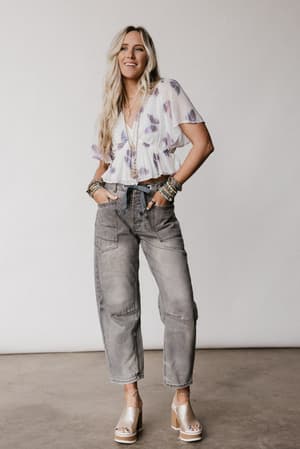 elevated-eyelet-barrell-jeans-gray-wash/Gray