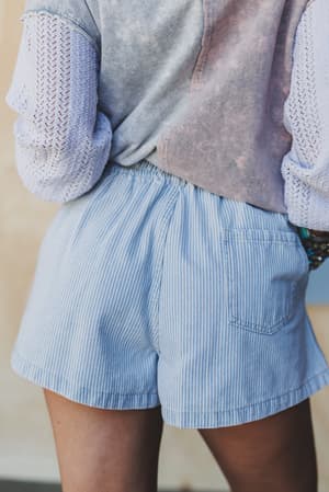 denim-daze-drawstring-shorts-denim-stripe/Blue