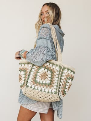 Granny Cool Tote - Beige OS / Beige