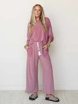 The Nest Easy Days Contrast Set - Dusty Rose S / Dusty Rose