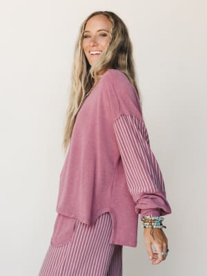 The Nest Easy Days Contrast Set - Dusty Rose S / Dusty Rose