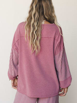 The Nest Easy Days Contrast Set - Dusty Rose S / Dusty Rose