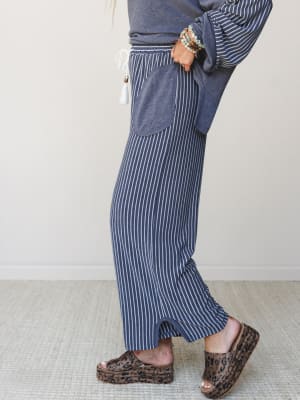 The Nest Easy Days Contrast Set - Navy S / Navy
