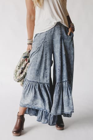 Coastal Dreams Wide Leg Pants: undefined