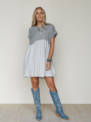 The Nest No Fuss Babydoll Dress: undefined