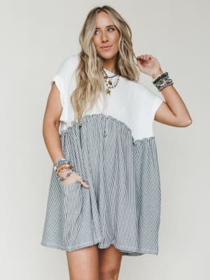 The Nest No Fuss Babydoll Dress: undefined