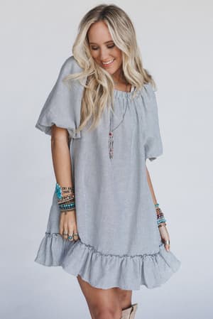 the-nest-solace-ruffled-hem-dress-black/Black