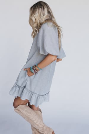 the-nest-solace-ruffled-hem-dress-black/Black