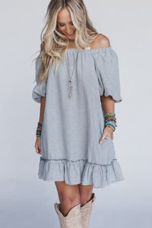 the-nest-solace-ruffled-hem-dress-black/Black