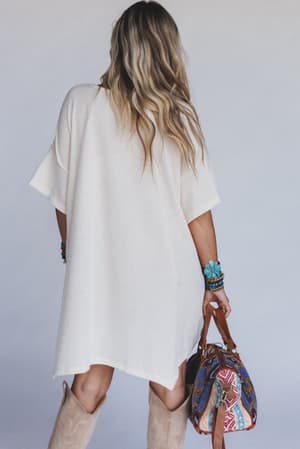 the-nest-meadowlight-tunic-dress-cream/Cream