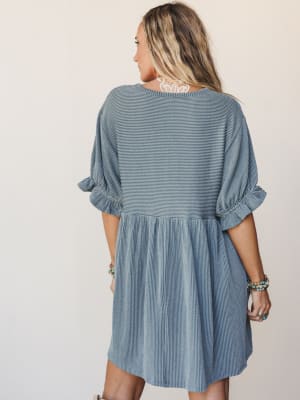 The Nest Open Sky Dress - Seafoam S / Seafoam