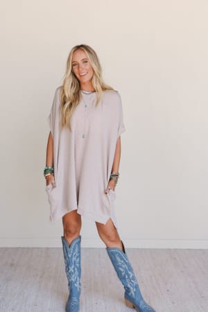 The Nest Moon Glow Texture Dress: undefined