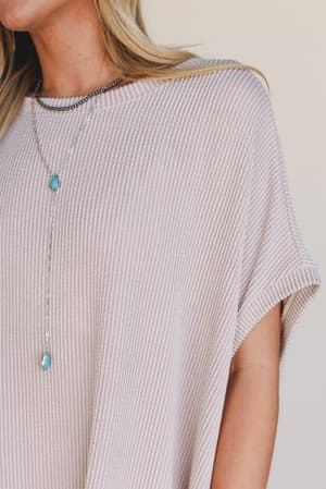 the-nest-moon-glow-texture-dress-oat/Oat