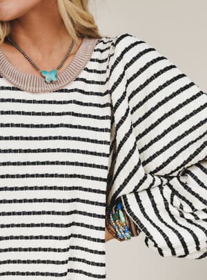 the-nest-good-feels-dress-black-mocha/Mocha