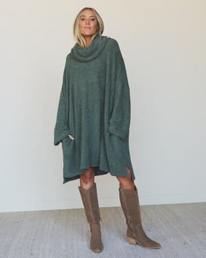 The Nest Hartlie Sweater Dress - Basil XL / Basil