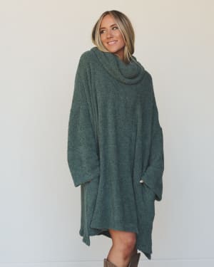 The Nest Hartlie Sweater Dress - Basil XL / Basil