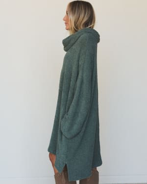 The Nest Hartlie Sweater Dress - Basil XL / Basil