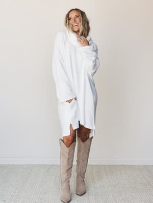 The Nest Hartlie Sweater Dress - Off White S / Off White