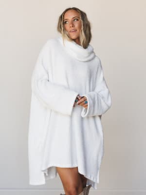The Nest Hartlie Sweater Dress - Off White S / Off White