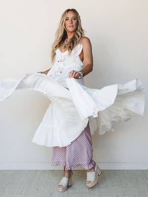 Truffles and Ruffles Dress - Ivory M / Ivory