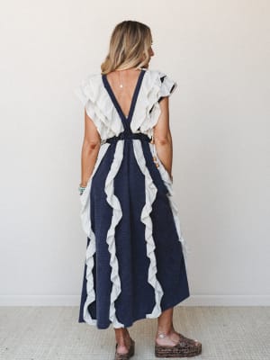 Honey Maple Dress - Washed Blue S / Washed Blue