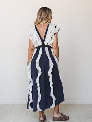 Honey Maple Dress - Washed Blue S / Washed Blue