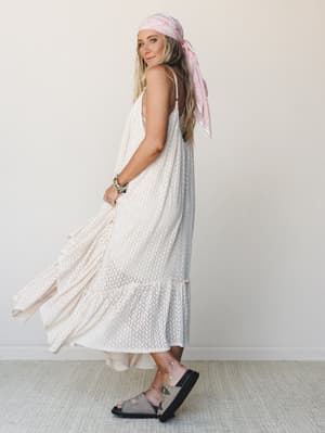 The Nest Breezy Days Maxi Dress - Taupe S / Taupe