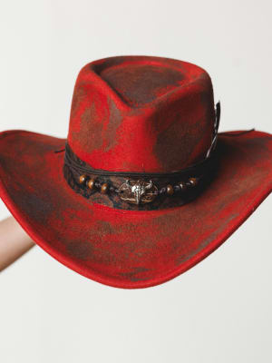 Broadway Ready Hat - Rust OS / Rust