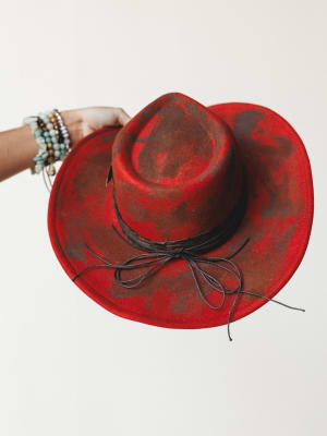 Broadway Ready Hat - Rust OS / Rust