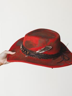 Broadway Ready Hat - Rust OS / Rust