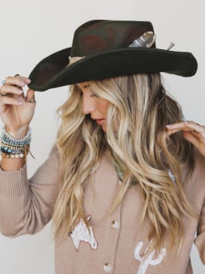 Midwest Meadow Hat - Olive OS / Olive