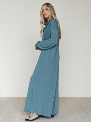 The Nest Sweet Nothings Jumpsuit - Teal XL / Teal