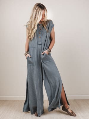the-nest-madeline-textured-jumpsuit-seafoam/Seafoam